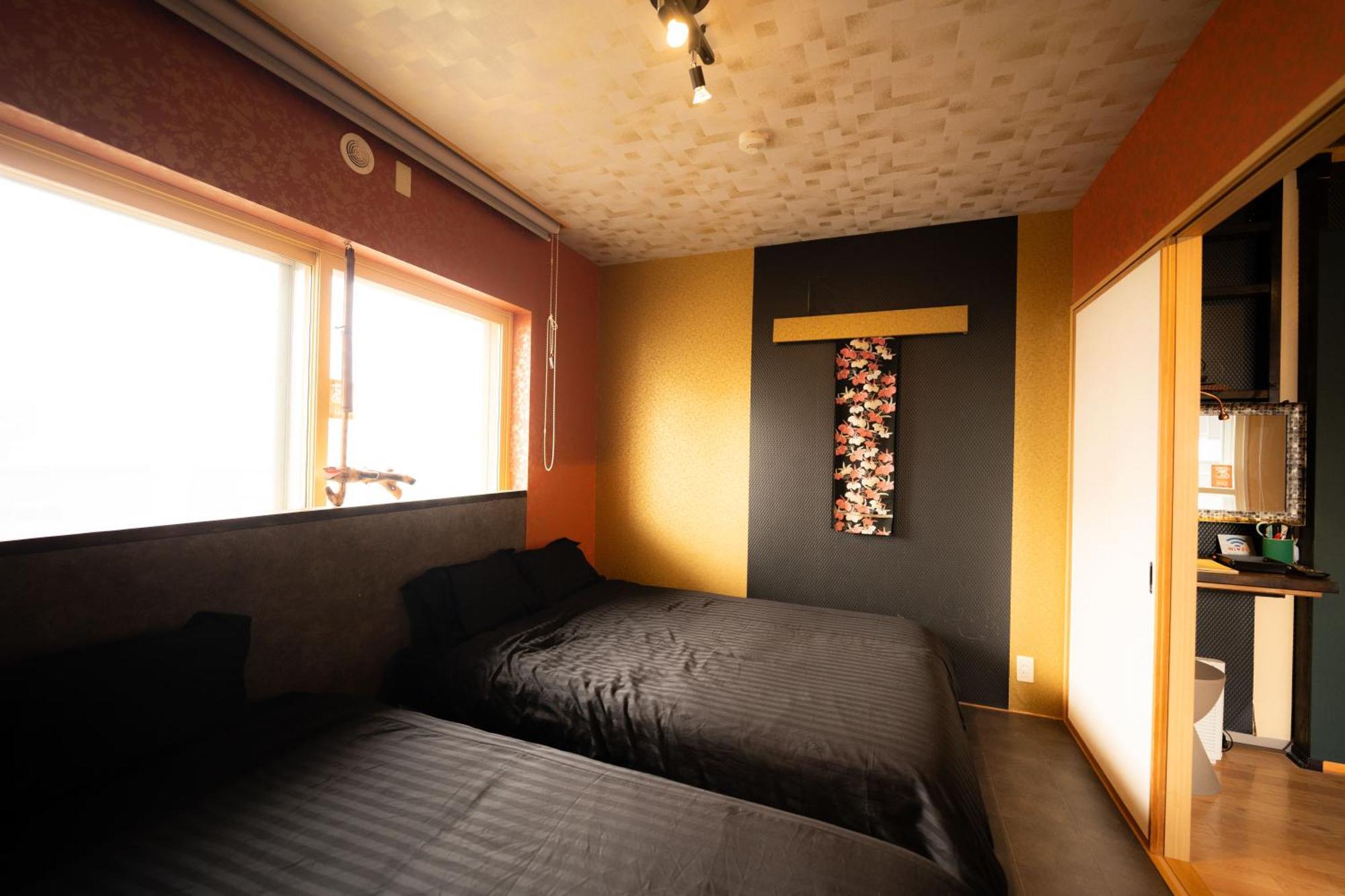 Biosvilla522-Sapporo Susukino Night- 1Room W-Beds2&S-Beds2 6Persons Exteriör bild