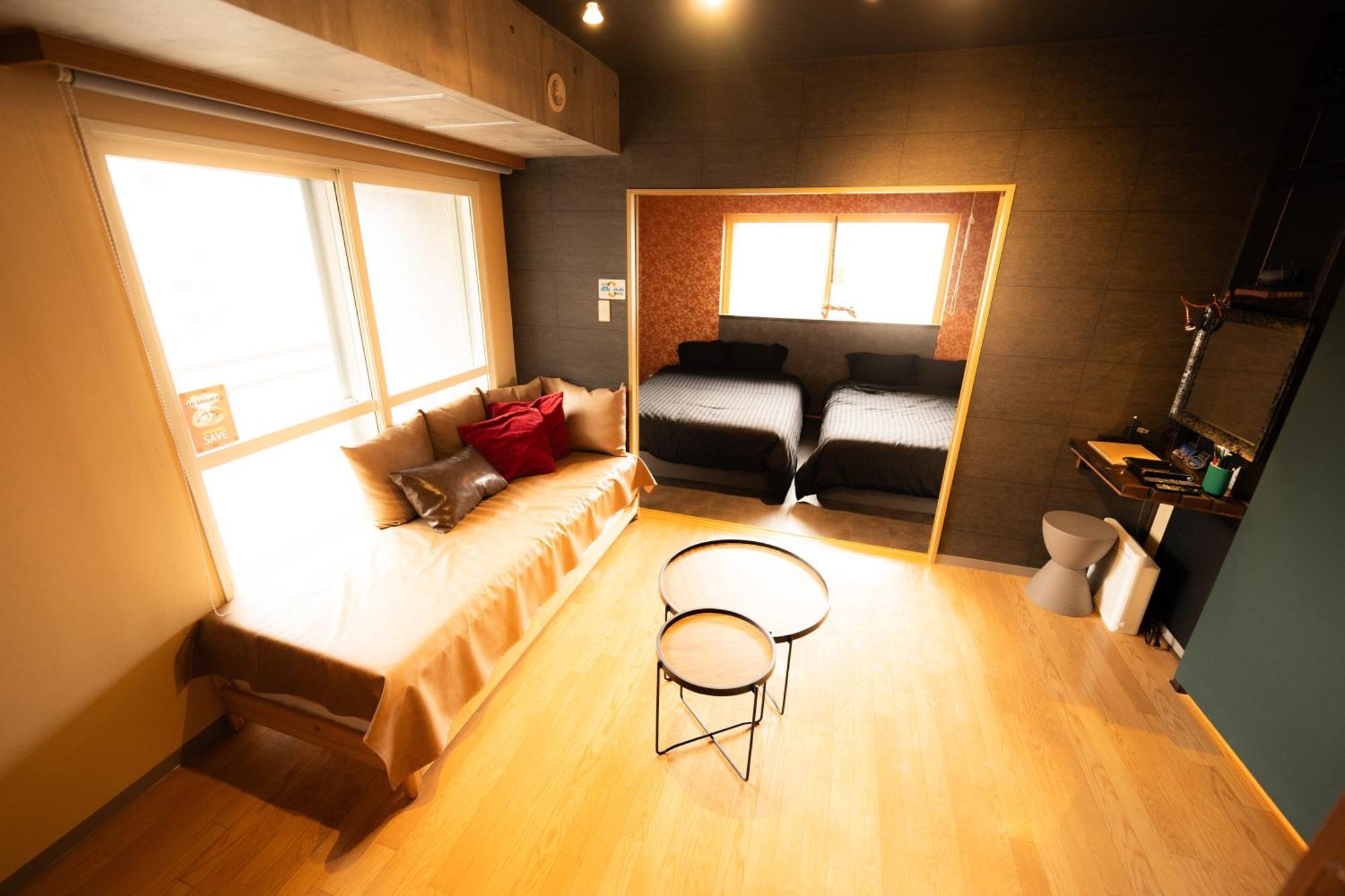 Biosvilla522-Sapporo Susukino Night- 1Room W-Beds2&S-Beds2 6Persons Exteriör bild