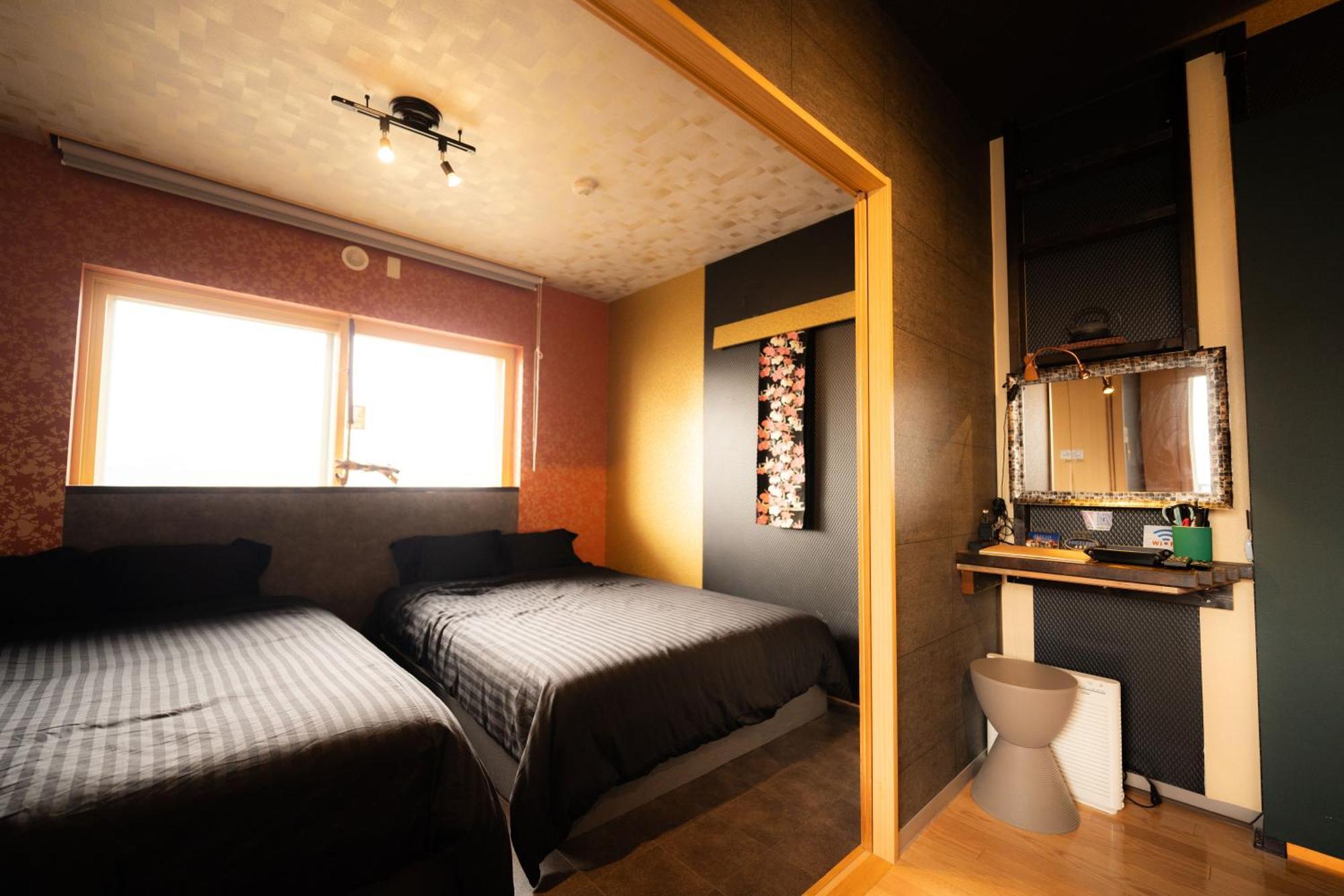 Biosvilla522-Sapporo Susukino Night- 1Room W-Beds2&S-Beds2 6Persons Exteriör bild
