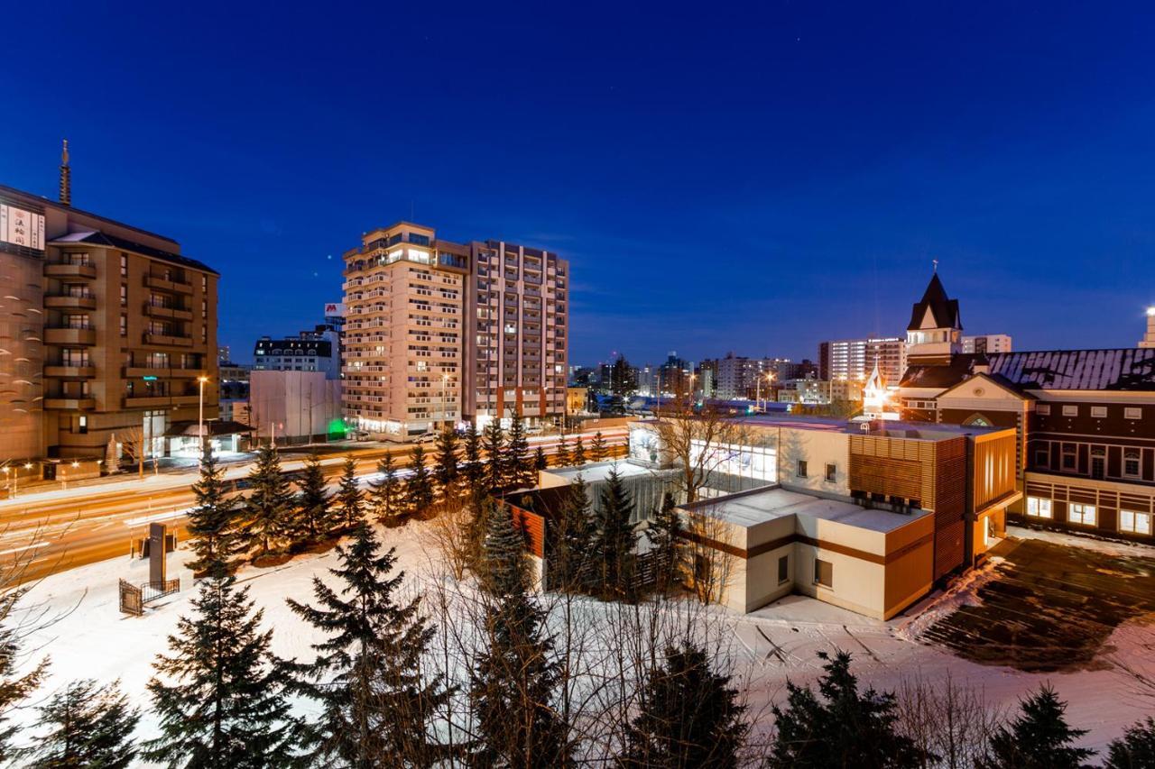 Biosvilla522-Sapporo Susukino Night- 1Room W-Beds2&S-Beds2 6Persons Exteriör bild